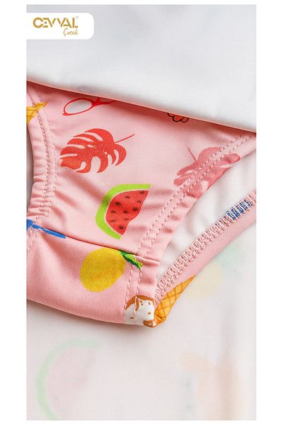 Elayza Summer Swimsuit with Skirt - Printed and Bluntlet