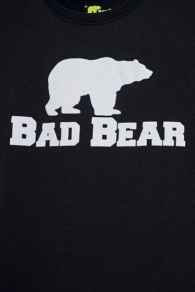 Bad Bear تي شيرت أسود للأطفال من Bear Tee Kids