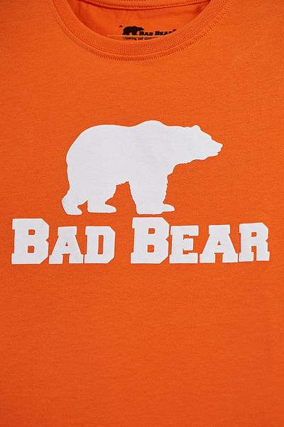 Bad Bear تي شيرت الدب البرتقالي - تي شيرت للأطفال