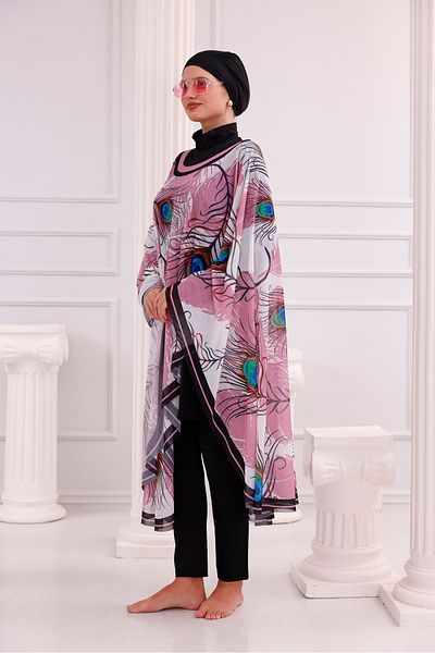 tarzınısec Kimono Pareo - Hijab Pareo - Aegean Model 240X135 cm