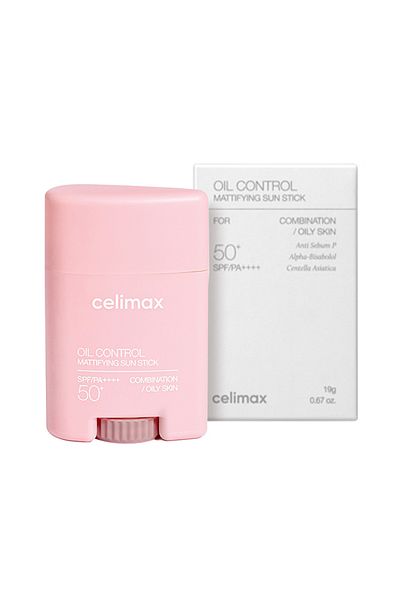 Celimax Oil Control Mattifying Sun Stick (Sun Stick for Acne-Prone Skin)