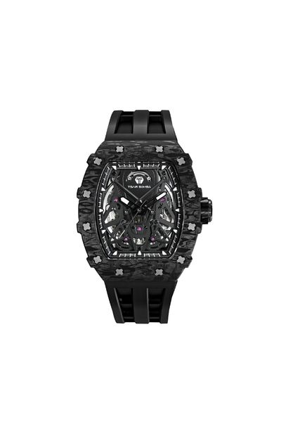 Tsar Bomba Men's Automatic Black Dial Watch - TB8207CF-01