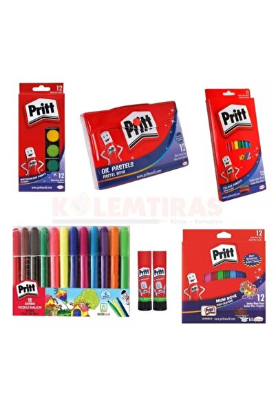 Pritt Boya Kırtasiye Seti-7