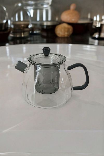 Panhera Smoked glass teapot 650 ml