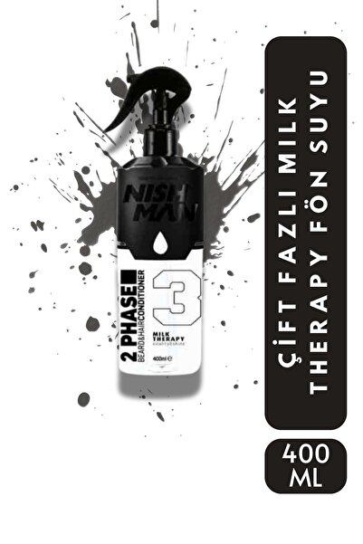 NISHMAN Çift Fazlı Milk Therapy Fön Suyu 400 ML