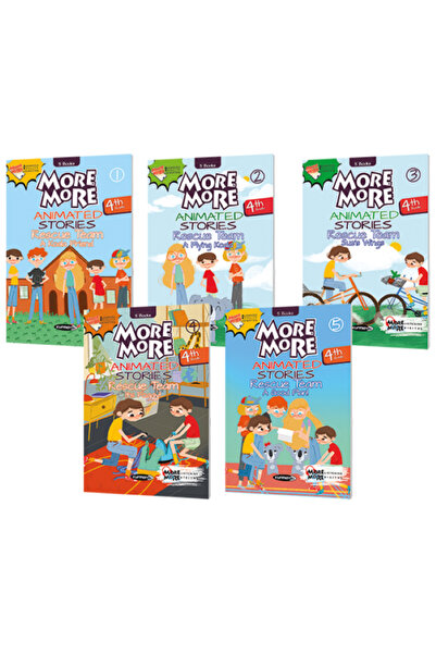 Kurmay Yayınevi Kurmay Elt More And More Stories 4. Sınıf Hikaye Seti 5 Kitap...