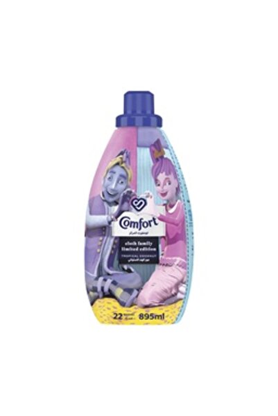 Comfort Tropical Coconut Fabric Conditioner Cloth Family 895 ml Long-lasting Freshness & Softness