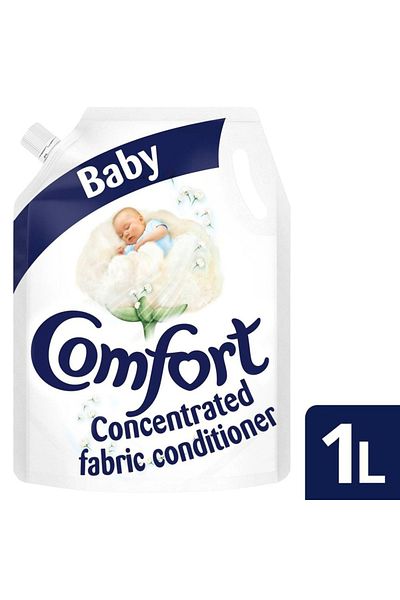 Comfort منعم أقمشة الأطفال 1 لتر نعومة لطيفة وانتعاش يدوم طويلاً لملابس الأطفال الرقيقة