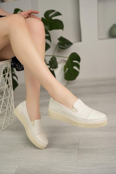 Mammamia D24ya 3595 Bone Pantofi anatomici de damă din piele naturală