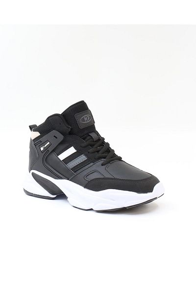 M.P. Mp 2635 Black White 36-39 High Top Unisex Sports Shoes