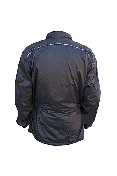 Revit Yağmurluk Jacket Monsoon Yağmurluk Üst Siyah Şok Kampanya