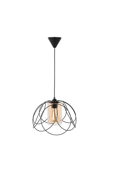 ERS TE Black Pendant 1xE27 60W
