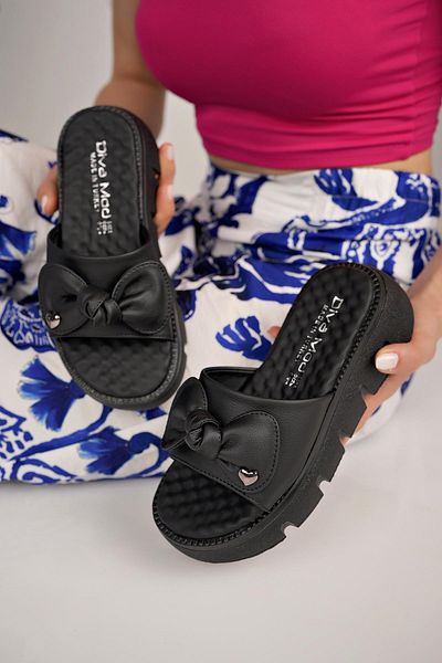 Nesil Shoes شبشب نسائي أسود للتدليك DVM 6600