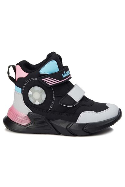 Vicco Lighted Girl's 946 P21k.207 Sumo Velcro Sports Boots