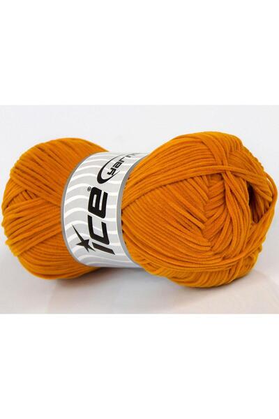 Ice yarns 8x50 جرام. سويدي شينيل مايكرو فايبر ذهبي شتوي، شينيل