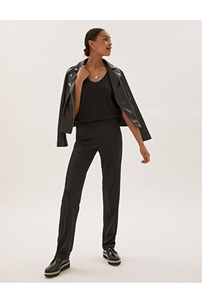 Marks & Spencer Straight Leg Örme Pantolon