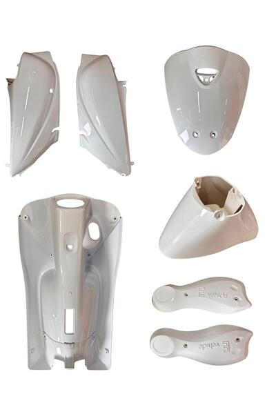 Yuki DÜNYA BEYAZ KAPORTA SETİ KOMPLE 9 PARÇA