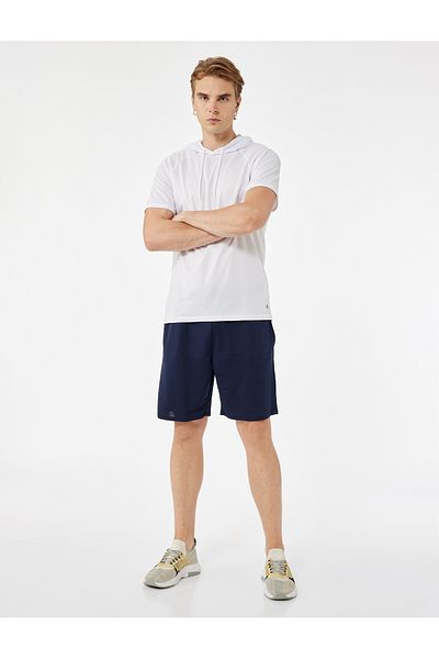 Koton Sport Shorts with Lace-Up Waist Pocket Detail
