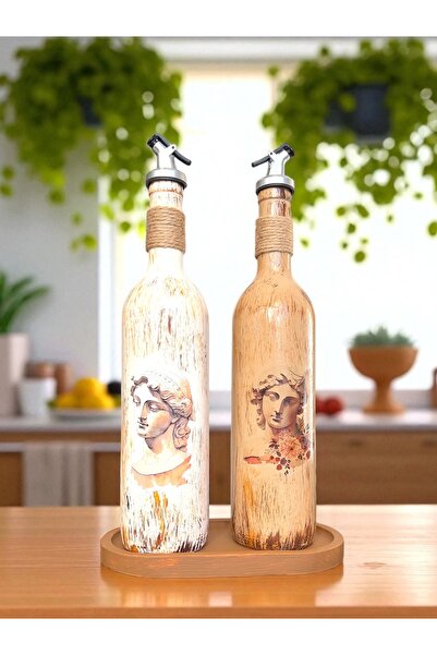 Mes Reves Sunum Stantlı Antik Yunan Figürlü Özel Tasarım Yağdanlık-Sirkelik S...