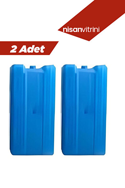 Nisan Vitrini 2 Adet Buz Aküsü / Buz Kasedi / Ice Box Buz Kalıbı / Buz Akusu