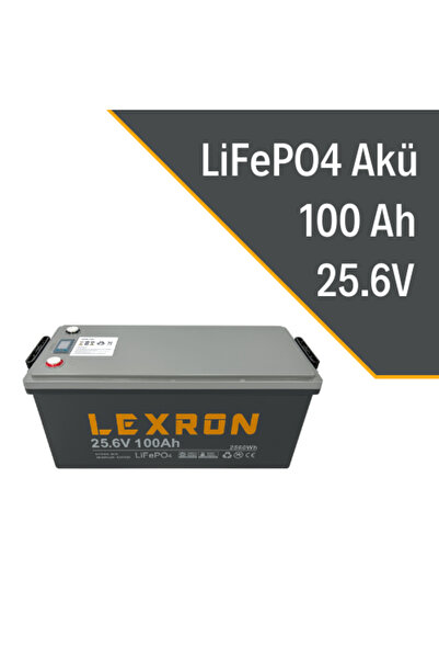 Lexron 100ah 25.6v Lityum Akü Lxr24100l