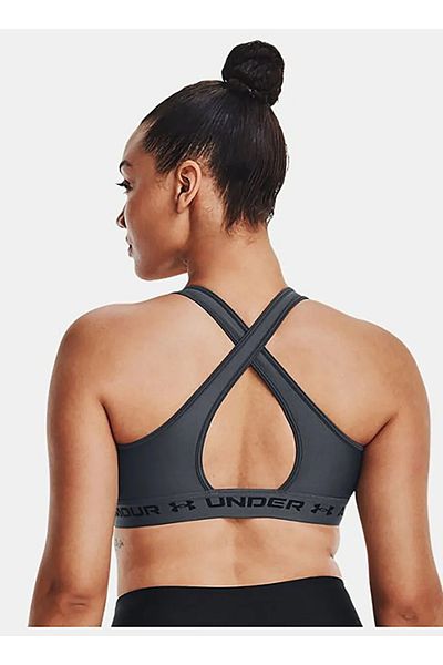 Under Armour Sports Bra, M, Gray