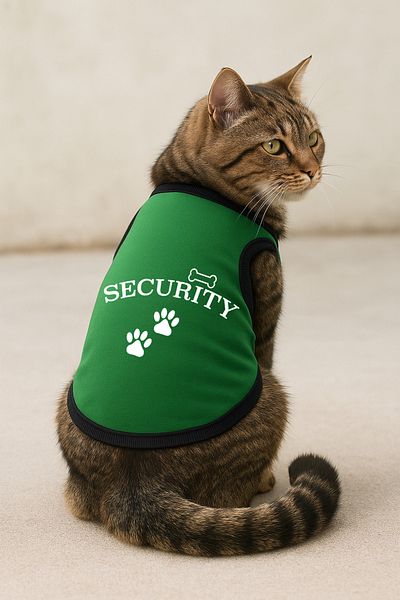 Monopetz New Season Fleece Dog and Cat Clothing - Size XS - Green Security