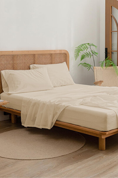 Erko Dört Mevsim 100% Cotton Combed Elastic Sheet Single Double All Sizes