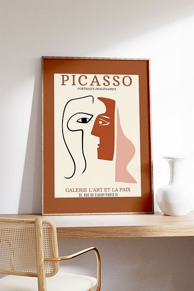 Buka Shops Picasso Paris Ix Pictură, Poster - Fără încadrare