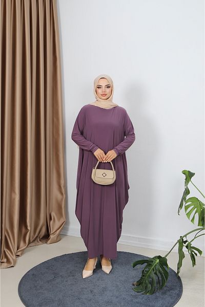 NİSUM MODA Bat Sleeve Dress