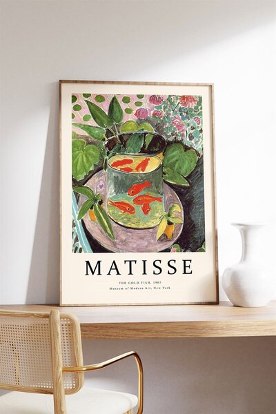 Buka Shops Monet Matisse Van Gogh 3'lü Tablo, Poster Seti - Çerçevesiz