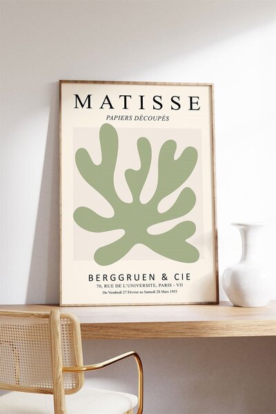 Buka Shops Matisse Flower Market 3'lü Tablo, Poster Seti - Çerçevesiz