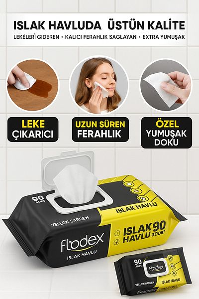 FLODEX منشفة مبللة من التسعينيات - حديقة الأحلام