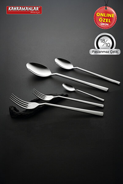 Kahramanlar Ege 60 Parça Çatal Kaşık Seti