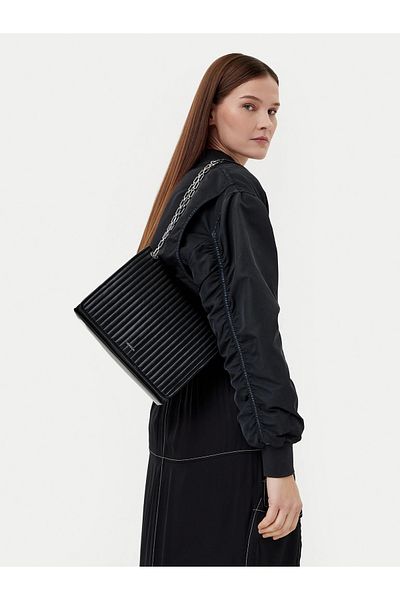 Calvin Klein Mini Line Quilt Shoulder Bag