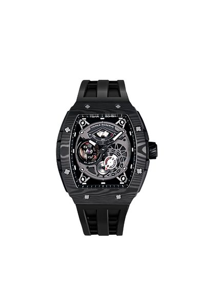 Tsar Bomba Men's Automatic Black Dial Watch - TB8210CF-01