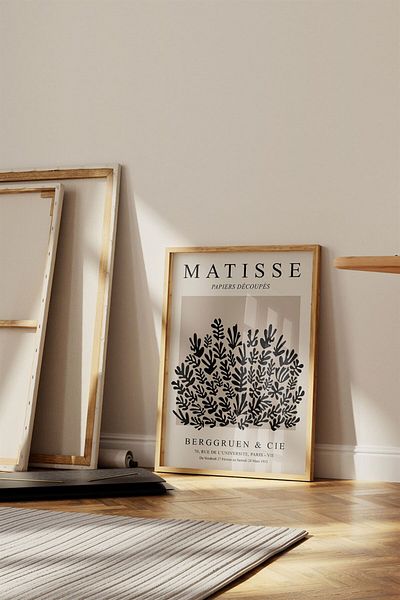 Buka Shops Matisse 1953 Black Painting, Poster - Fără încadrare
