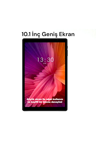 oneblue T10 , 10.1 Inç 4 4 Gb Ram 64 Gb Hafıza 4 Çekirdekli 5000 Mah Siyah Ince Tasarım Tablet Bilgisayar