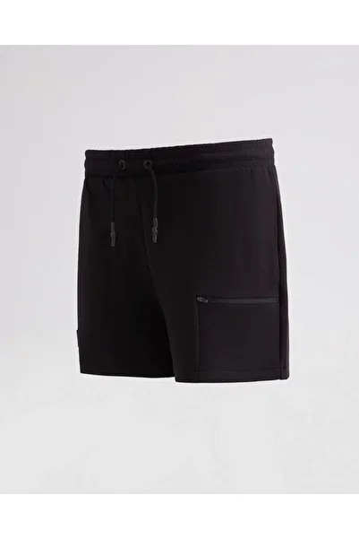 Kappa Authentic Tier One Lazard Women's Black Regular Fit Shorts