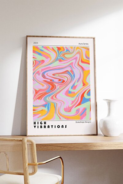 Buka Shops High Vibrations Aura Tablo, Poster - Çerçevesiz