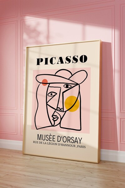 Buka Shops Picasso Musee D'orsay Tablo, Poster - Çerçevesiz