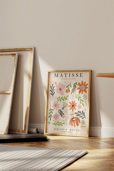 Buka Shops Matisse Picasso Kusama 3'lü Tablo, Poster Seti - Çerçevesiz