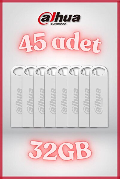 DAHUA 45 Adet 32GB Metal USB Flash Bellek U106