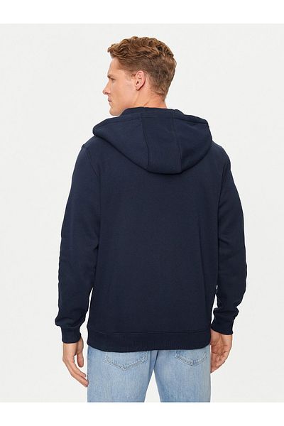 Tommy Hilfiger Φούτερ Tjm Reg S Flag Zip Thru - Άνετο και σχέδιο με φερμουάρ