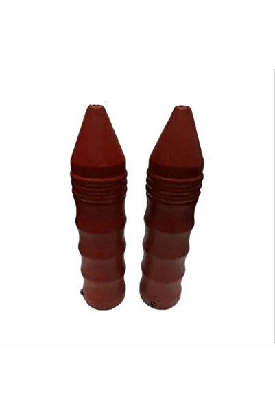 GOGOPREMİUM Üniversal 4 Parmak Mat Kırmızı Sivri Elcik Plastik