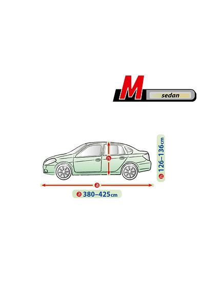 KEGEL Husă auto completă pentru garaj mobil - M - Sedan Kegel-Blazusiak