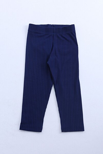 ZUZUNGA Girl's Corded Navy Blue TIGHTS