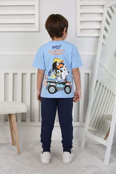 ZUZUNGA Basketball L24 Printed T-Shirt-Sweatpants Children's Set 3-10 Years