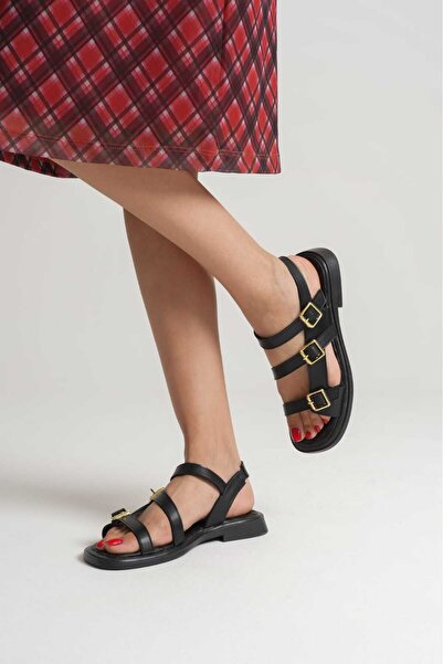 SOFT JAZZ Sandale cu cataramă cu talpă termo anti-alunecare