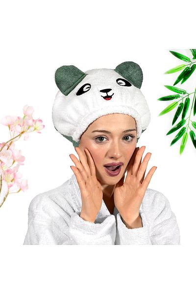 havlubanyobone Bathroom Shower Towel - Hair Drying Cap